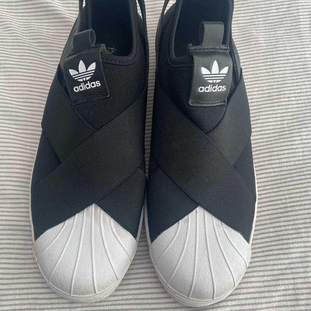Mens Adidas Superstar Slip On SZ 11.5